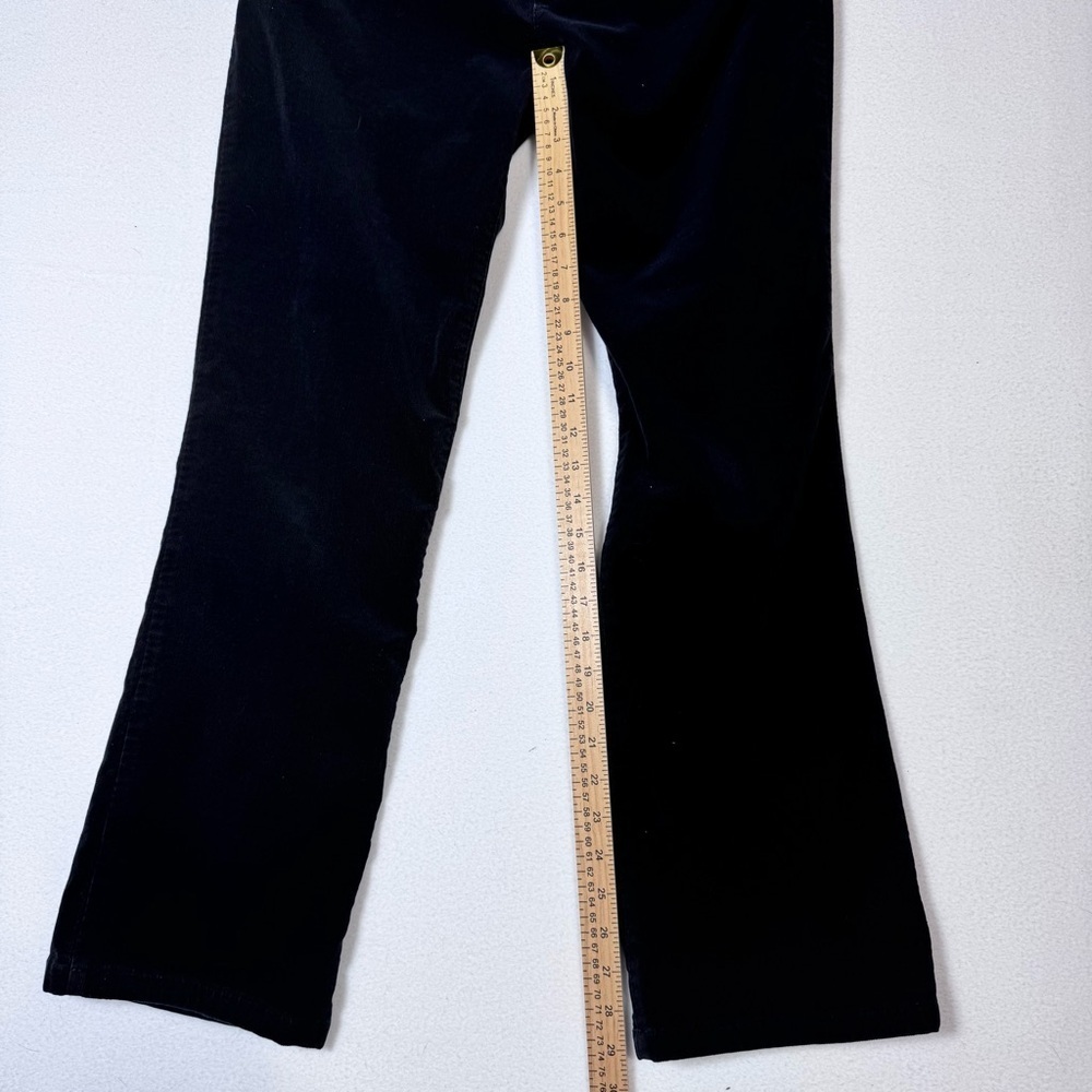 Lauren Ralph Lauren Black corduroy Women Jeans sz 12 - Picture 5 of 8
